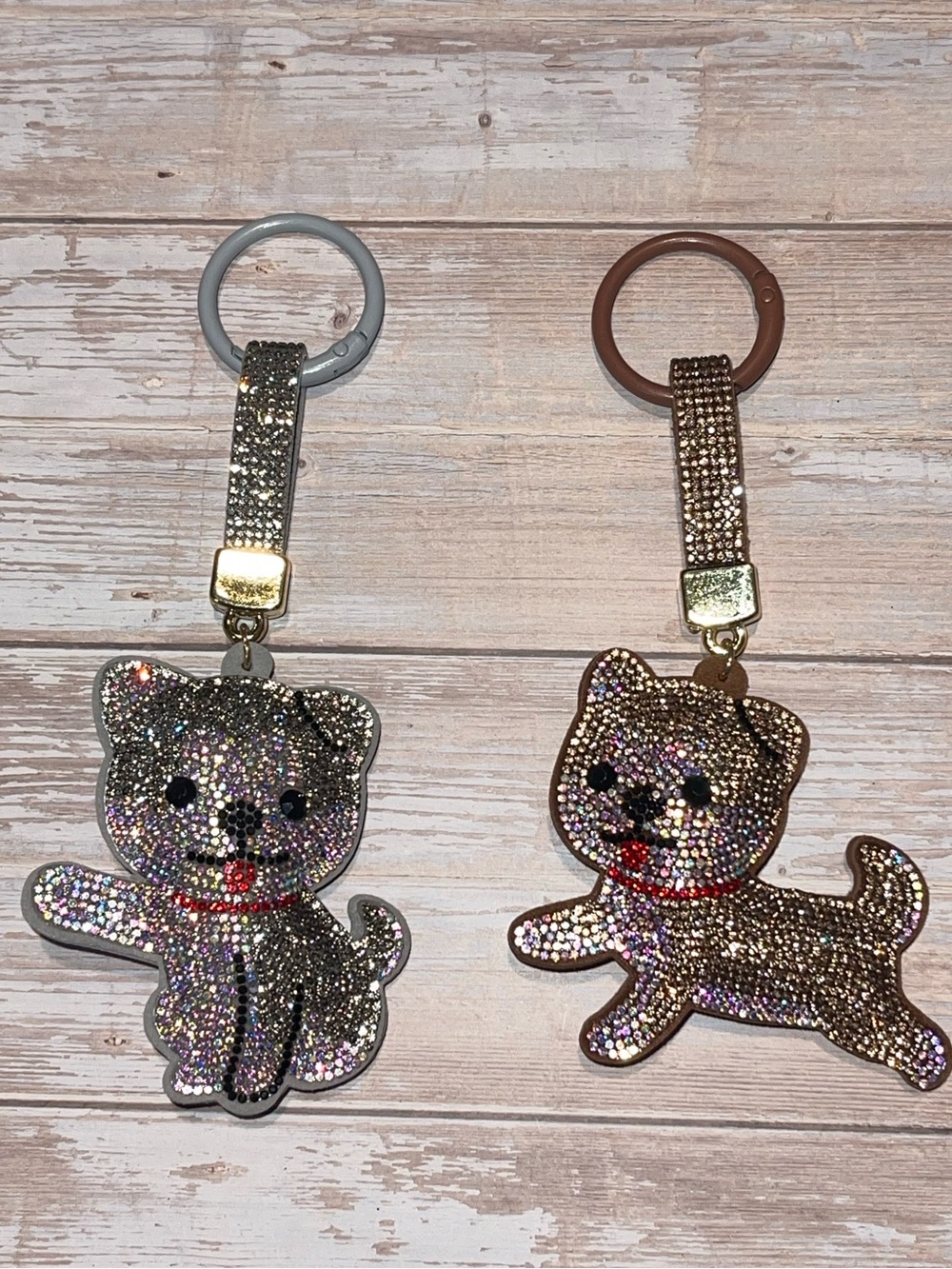 Choice of Shiba Inu - Puff Rhinestone Bag Charm